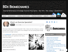 Tablet Screenshot of bdxbiomechanics.com